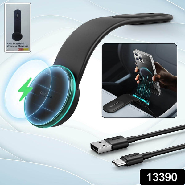 Car Mount Charger, 15W Wireless Car Charger Phone Holder (1 Set) - dailyneed.life