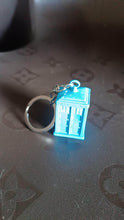 Police Booth Box Shape 3 D Metal Keychain (1 Pc) - dailyneed.life