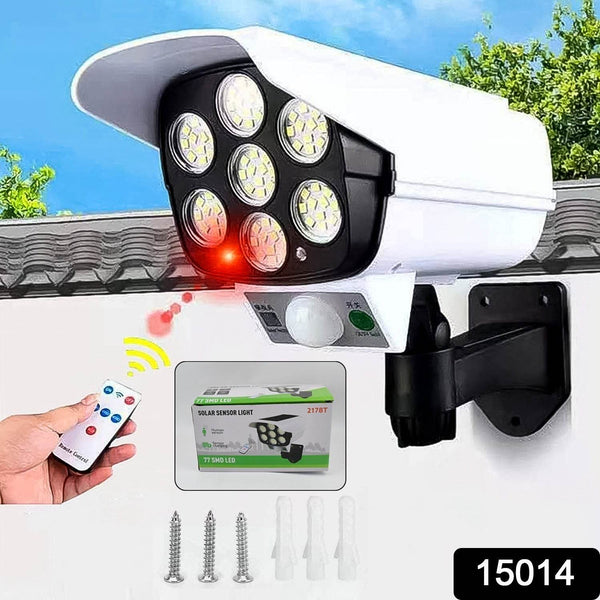 Solar Light Outdoor Motion Sensor Security Camera Shaped Dummy Wall Lamp (1 Pc) - dailyneed.life
