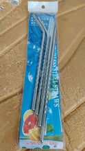 Set of 4 Stainless Steel Straws & Brush (2 Straight straws, 2 Bent straws, 1 Brush) - dailyneed.life