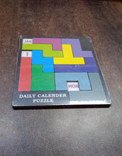 Wooden Daily Calendar Puzzle (Multicolor / 1 Set) - dailyneed.life