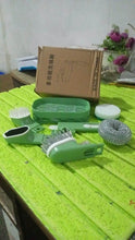 Dish Brush Set with Handle, Replacement Heads, Drain Tray in Kitchen (9 Pcs Set) - dailyneed.life