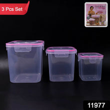 Kitchen Storage Container Set Of 3 Pcs (1500, 1000, 500 ML) - dailyneed.life