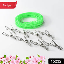 Stainless Steel Clothes pegs with One Rope - dailyneed.life