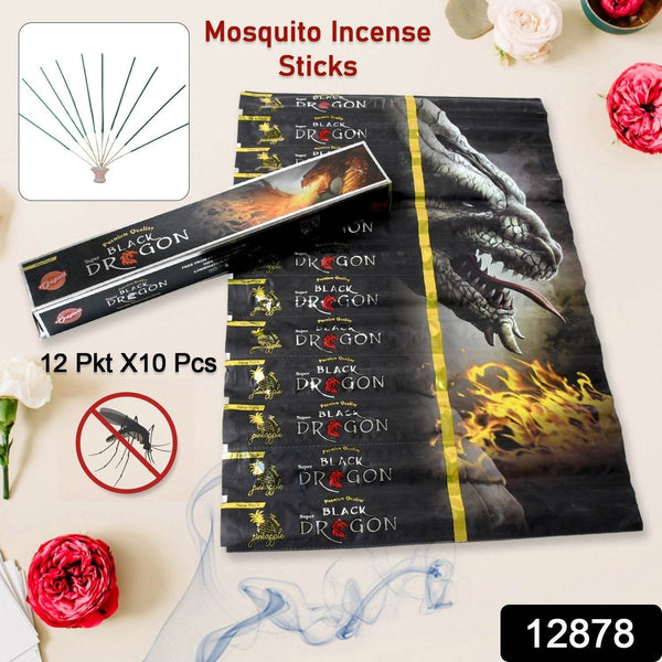 Mosquito Agarbatti Stick Herbal Mosquito Agarbatti 1 Box ( 12 Packet / 120 Sticks ) ( Incense Stick ) - dailyneed.life