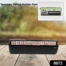 Temporary Car Parking Mobile Number Display with Magnetic Numbers Stickers (1Pc)  - dailyneed.life