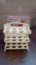 Plastic Foldable Egg Tray | 24 Grid Egg Storage Box (1 Pc) - dailyneed.life