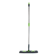 Multipurpose Wet and Dry Cleaning Microfiber Flat MOP Floor Cleaning Mop with , 360 Degree Rotating Head and Telescopic Handle Steel Rod Long Handle Dry Mops, Standard (1 Piece, Multi-Colour) - dailyneed.life