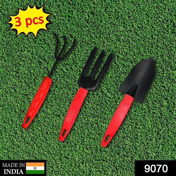 3pcs Small sized Hand Cultivator, Small Trowel, Garden Fork - dailyneed.life