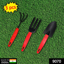 3pcs Small sized Hand Cultivator, Small Trowel, Garden Fork - dailyneed.life