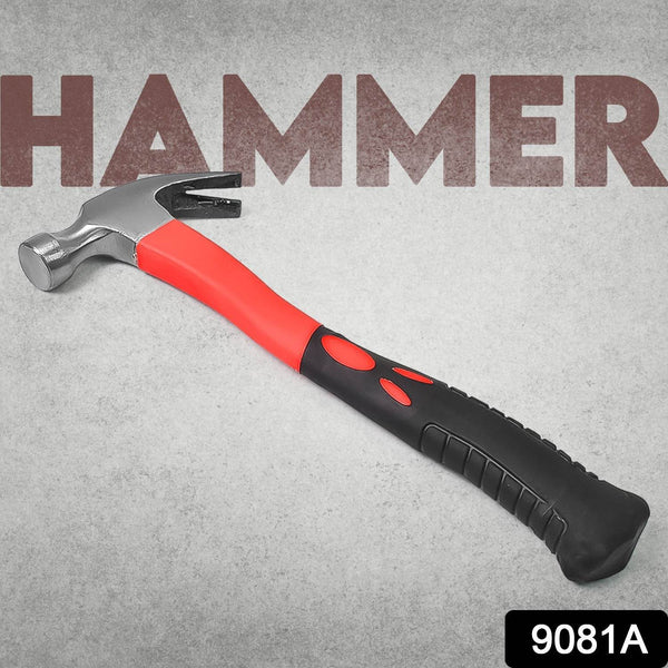 Stainless Claw Hammer with Fiberglass Handle, Shock Resistant, Corrosion Resistant, Rust Proof, Durable, Environmental friendly, 364g, 28cm - dailyneed.life