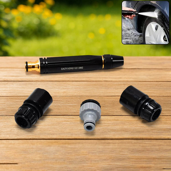 High Pressure Water Gun Nozzle Car Wash Water Gun Nozzle Alloy Garden Nozzle Spray Gun - dailyneed.life
