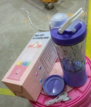 Eletric Crusher Juicer With Multicolor Light, 8 Blades (600 ML / Multicolor) - dailyneed.life