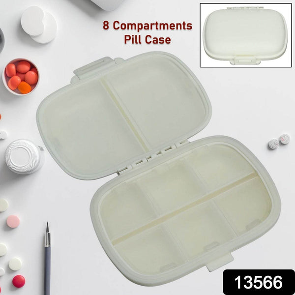8 Compartment Medicine Divider Box (1 Pc) - dailyneed.life