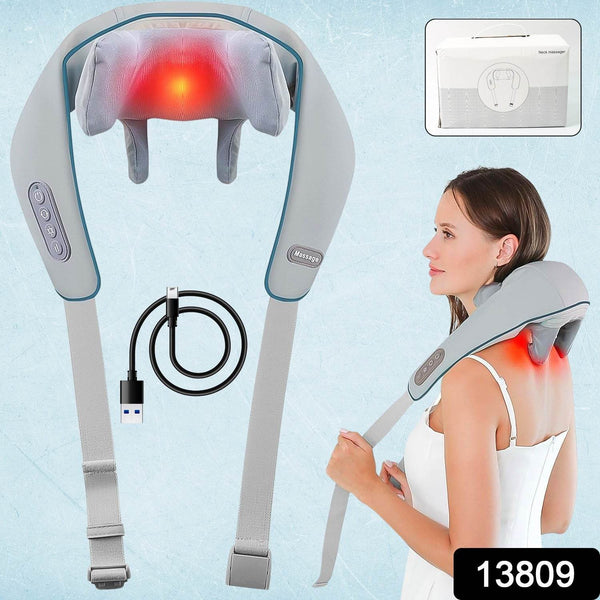 Neck & Shoulder Massagers with Heat, Electric Rechargeable (1 Pc) - dailyneed.life