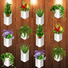 Plastic Vertical Hanging Planter Pot, Multicolour, - dailyneed.life