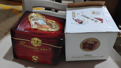 Dancer Ballerina Piano Music Box Hand Crank Music Plastic Box Gift (1 Pc) - dailyneed.life