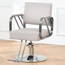 SALON CHAIR HYDRAULIC CHAIR FOR BUSINESS OR HOME, SIMPLICITY BARBER CHAIR SALON BEAUTY SPA SHAMPOO HAIR PROFESSIONAL HYDRAULIC STYLING CHAIR (SILVER 1 UNIT ) - dailyneed.life