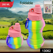 Flexible Collapsible Silicone Sports Water Bottle (260 ML / 20 CM Folding) - dailyneed.life