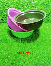 Household Storage Plastic Round Bowl / Tub / Basket / Bucket set - Pack of 3 - dailyneed.life