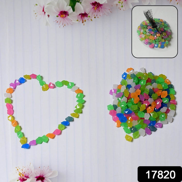 Multi-Color Decorative Stone for Garden / Lawn / Aquarium Fish Tank Gravel / Flower Pots Decoration Pebbles for Fish Bowl & All Purpose Attractive Stone Set - dailyneed.life