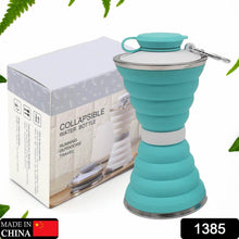 Silicone Collapsible Water Bottle for Camping & Sports (BPA Free, Leak Proof) - dailyneed.life