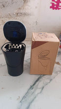 Solar Powered LED Car Ashtray with Flip Lid (1 Pc) - dailyneed.life