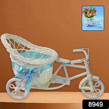 Plastic Cycle Flower vases for Home decor; Bicycle Flower Pot Stand - dailyneed.life