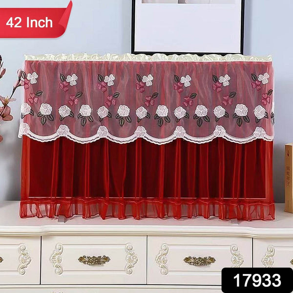 Dustproof Cover For Indoor, TV Screen Protector Cloth Cover (42 Inch / Mix Color) - dailyneed.life