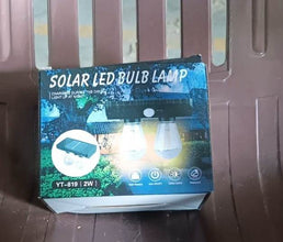 Solar Double LED Bulb Lamp YT-819- 2W (1 Pc) - dailyneed.life