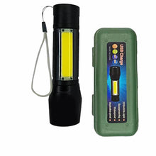 Mini Search Rechargeable LED Long Range Flashlight Emergency Light Torch - dailyneed.life