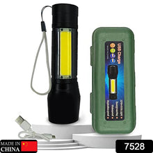 Mini Search Rechargeable LED Long Range Flashlight Emergency Light Torch - dailyneed.life