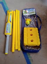 Big Cricket Kit, Cricket Set with 1 Cricket Bat, 1 Rubber Ball, Bails, 3 Stumps with Stand Base - dailyneed.life