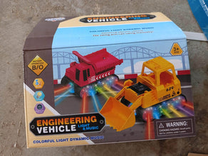 Engineering Vehicle Toys for Kids - Self-Driving Super Dump Truck Toy | Self-Driving Trucks, Engineering truck Electric Vehicle Toys boys birthday gift toys (1 Pc) - dailyneed.life