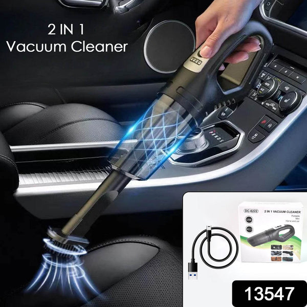 Wireless Handheld Car Vacuum Cleaner, 2 in1 Dust Buster (1 Set) - dailyneed.life