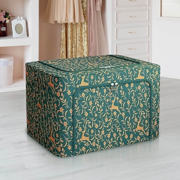 Zippered Closet Storage Box with Lid, With Window (50×40 Cm / 1 Pc) - dailyneed.life
