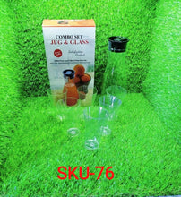 Transparent Unbreakable Water Juicy Jug and 6 Pcs. Glass Combo Set for Dining Table Office Restaurant Pitcher - dailyneed.life