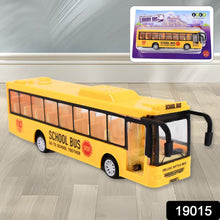 Inertia Bus Toys , High Simulation Yellow Fine Details Mini Bus Model Car Toys Prizes for Gift Collections - dailyneed.life