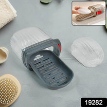 Multipurpose Soap Box Holder with Transparent Dust-Proof Lid ,Sabudani (1 Pc) - dailyneed.life