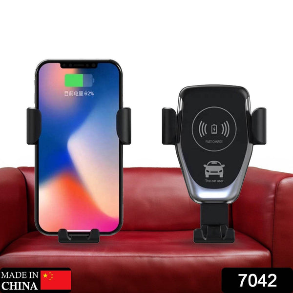 Car Phone Holder Wireless Car Charger 10W Qi Fast Charging Car Charger Gravity Auto Clamping 360Â° Rotation Air Vent Car Mount Holder - dailyneed.life