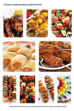Bamboo Wood Skewer BBQ Sticks - dailyneed.life