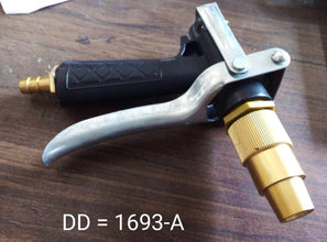 Durable Gold Color Trigger Hose Nozzle Water Lever Spray - dailyneed.life