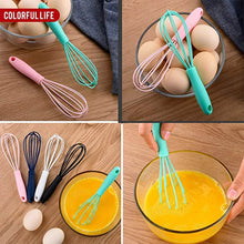 Manual Whisk Mixer Silicone Whisk, Cream Whisk, Flour Mixer, Rotary Egg Mixer, Kitchen Baking Tool. - dailyneed.life