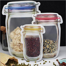 Plastics Transparent Jar Shaped Stand-up Pouch With Zipper - dailyneed.life