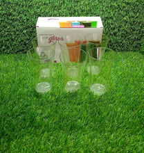 Plastic Drinking Glass Juice Glass Water Glass Set of 6 Transparent Glass - dailyneed.life
