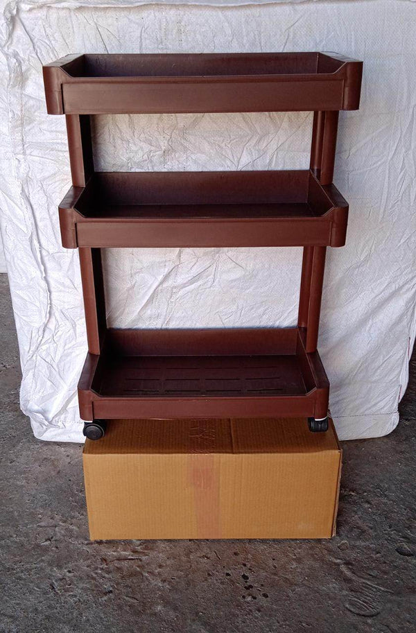 Plastic Serving Trolley Kitchen bar cart for bar, Living Room - dailyneed.life