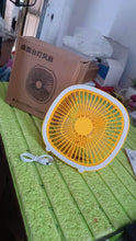 USB PORTABLE MINI DESK FAN WITH LIGHT (1 PC) - dailyneed.life