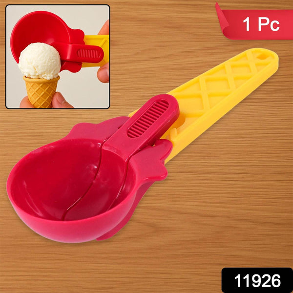 1-Piece Plastic Ice Cream & Watermelon Scooper with Trigger Dipper - dailyneed.life