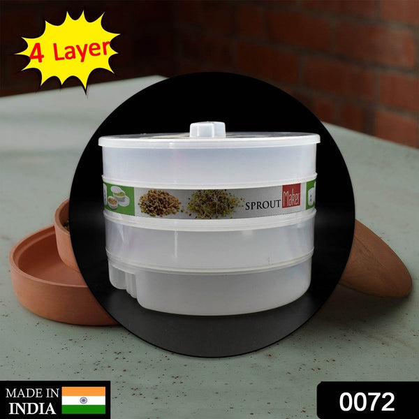 Sprout Maker 4 Layer used in all kinds of household and kitchen purposes for making and blending of juices and beverages etc. - dailyneed.life