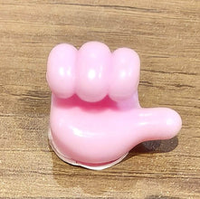 Pink Multifunctional Multi functional Hand Shape Wall Clip Hanger Keys Cable Holder - dailyneed.life